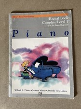 Alfred's Basic Piano Library Recital Book Complete, Bk 1: For the Later Beginner