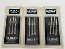 Lot Of 3 Vintage Dart Set Jackal Tungsten 23 Grams New Old Stock  Darts