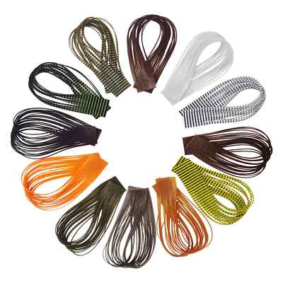 Eupheng Fly Tying Materials Fly Tying Silicone Rubber Legs Silicone Skirts