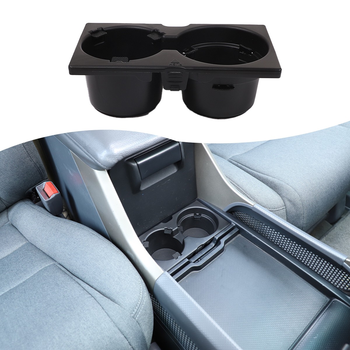 Center Console Cup Holder Rubber Inserts Replace For Honda Pilot