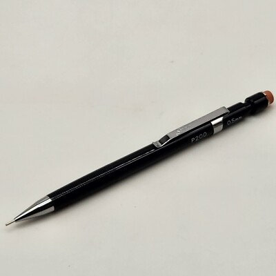 Scripto P200 0.5 Ultra Thin Lead Mechanical Pencil Black Vintage | eBay