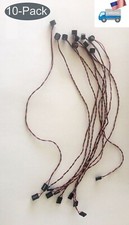 10-pack 4-pin Replacement Internal Speaker Buzzer Cable for ATX mATX Motherboard