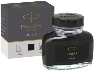 Parker Fountain Pen Quink Ink Bottle, 57 ml