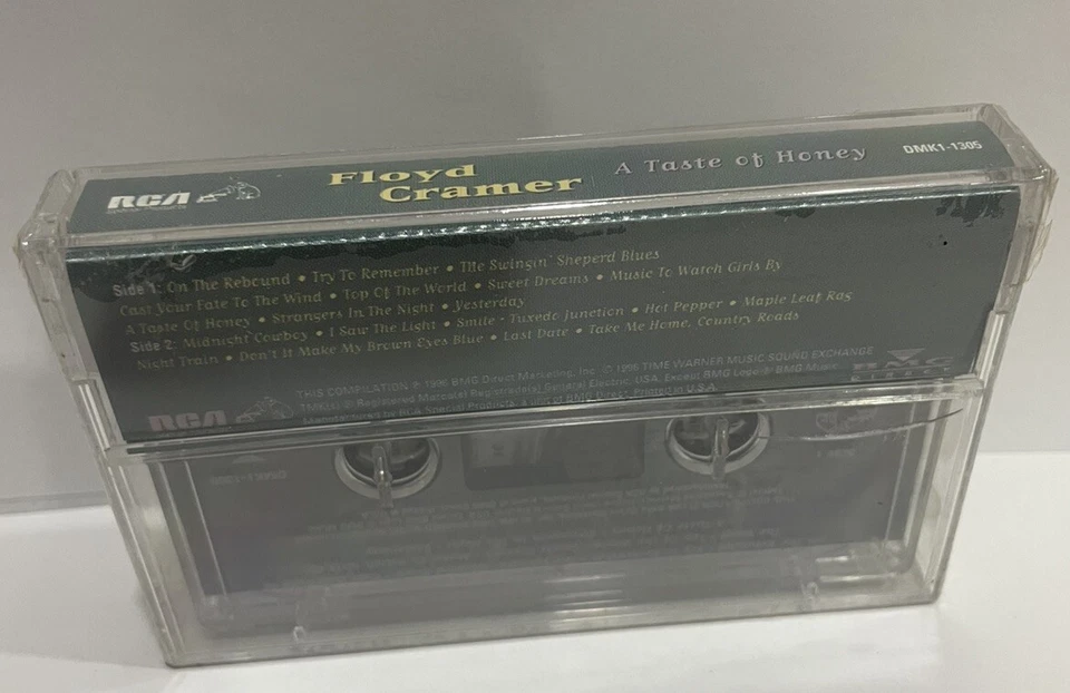 Floyd Cramer NEW SEALED VTG CASSETTE TAPE 20 Best Loved Favorites 1997 - Image 2 of 3