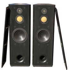 Pair Of Vintage Infinity Kappa 7.1 Floor Standing Tower Speakers - Black