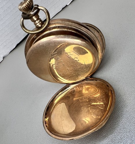 VINTAGE ELGIN /PHILADELPHIA WATCH CASE CO POCKET WATCH. - Picture 10 of 22