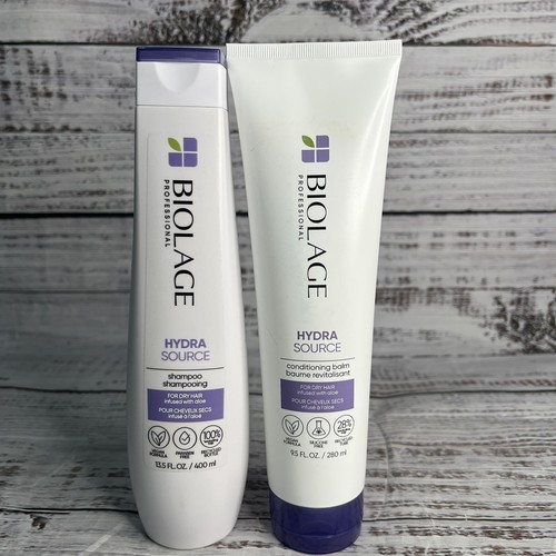 MATRIX Biolage Ultra Hydra Source Shampoo & Conditioning Balm Set 13.5 fl oz NEW