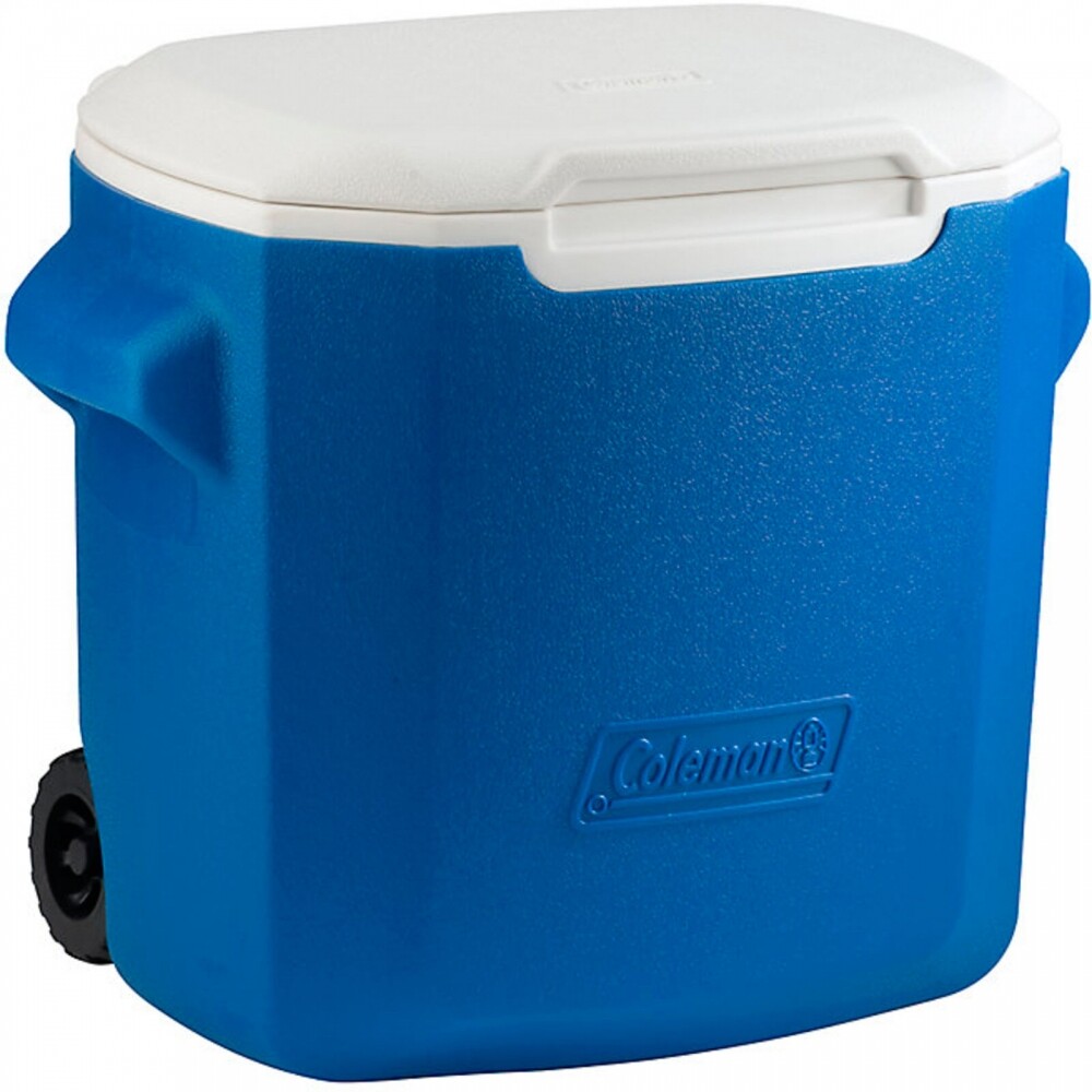Coleman 28QT Performance с пассивным приводом Kühlbox blau объемом 26 литров Teleskopgriff NEU
