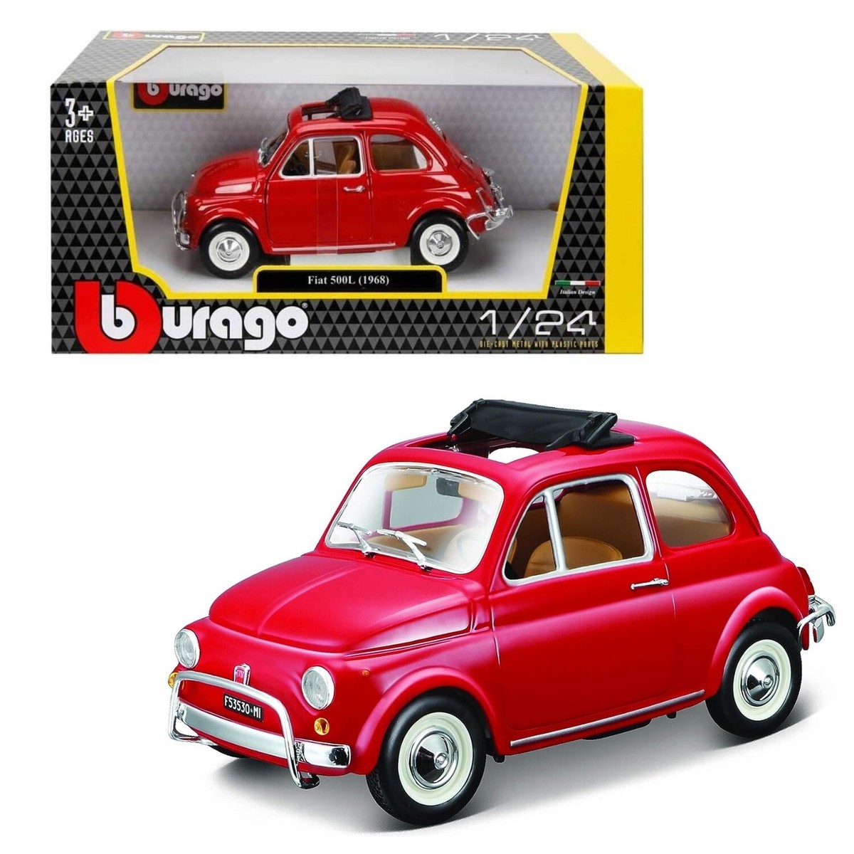 1/18 Bburago ブラーゴ フィアット 1968 Fiat 500l itcd98138 0 1⁄18 1