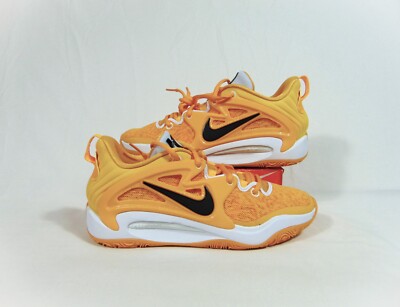 Nike KD 15 TB Promo University Gold White Basketball Shoes Sz 6.5