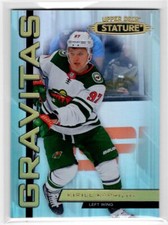 2021-22 Upper Deck Stature Gravitas Kirill Kaprizov Minnesota Wild #G-22