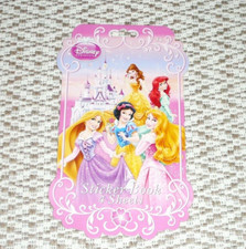 Disney Princess Sticker Book Crowns Hearts Flowers Scrapbooking Crafts