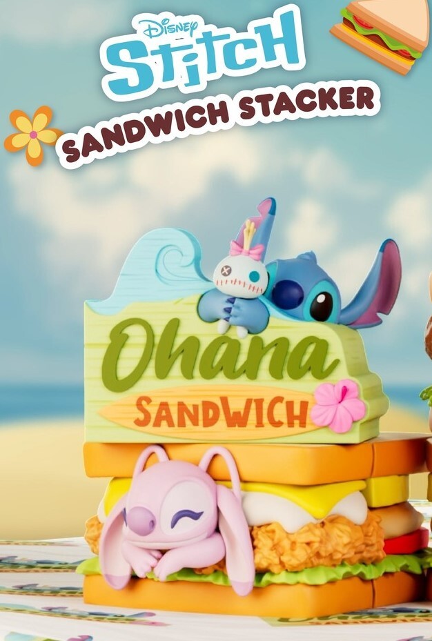 Soap Studio DY816 Disney Stitch Sandwich Stacker Set 6 Pcs | eBay