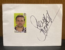Steven Thomson St Mirren Football Club Autograph Signed Sticker SPL 2011-2012