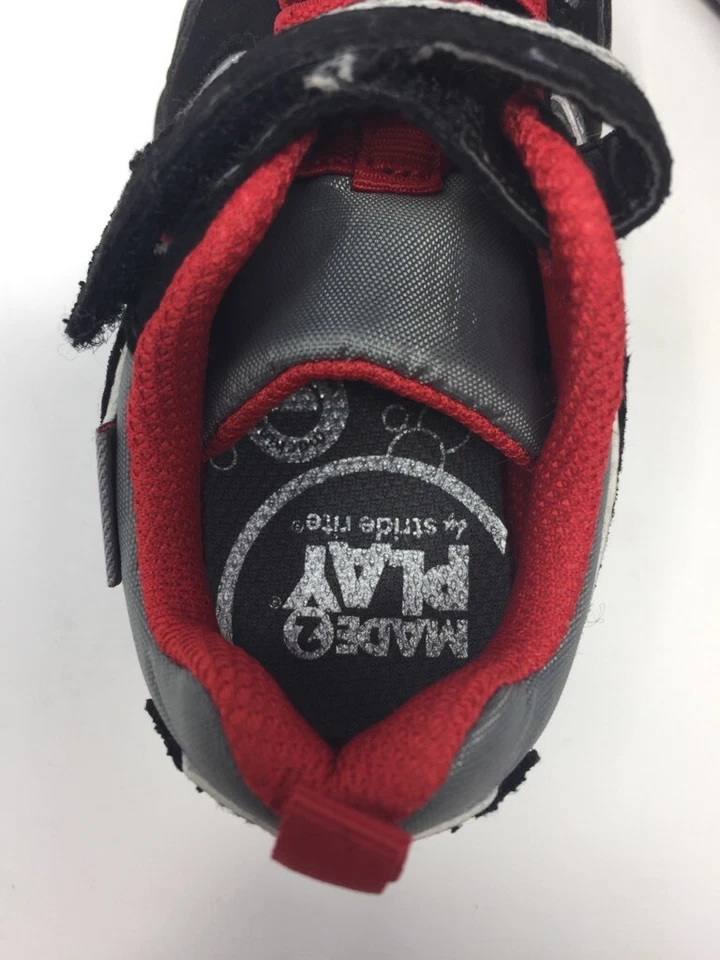 Stride Rite Kids Sneakers Blue Red Casual Trainers Made 2 Play Shoes Infant 5 - Image 4 of 4