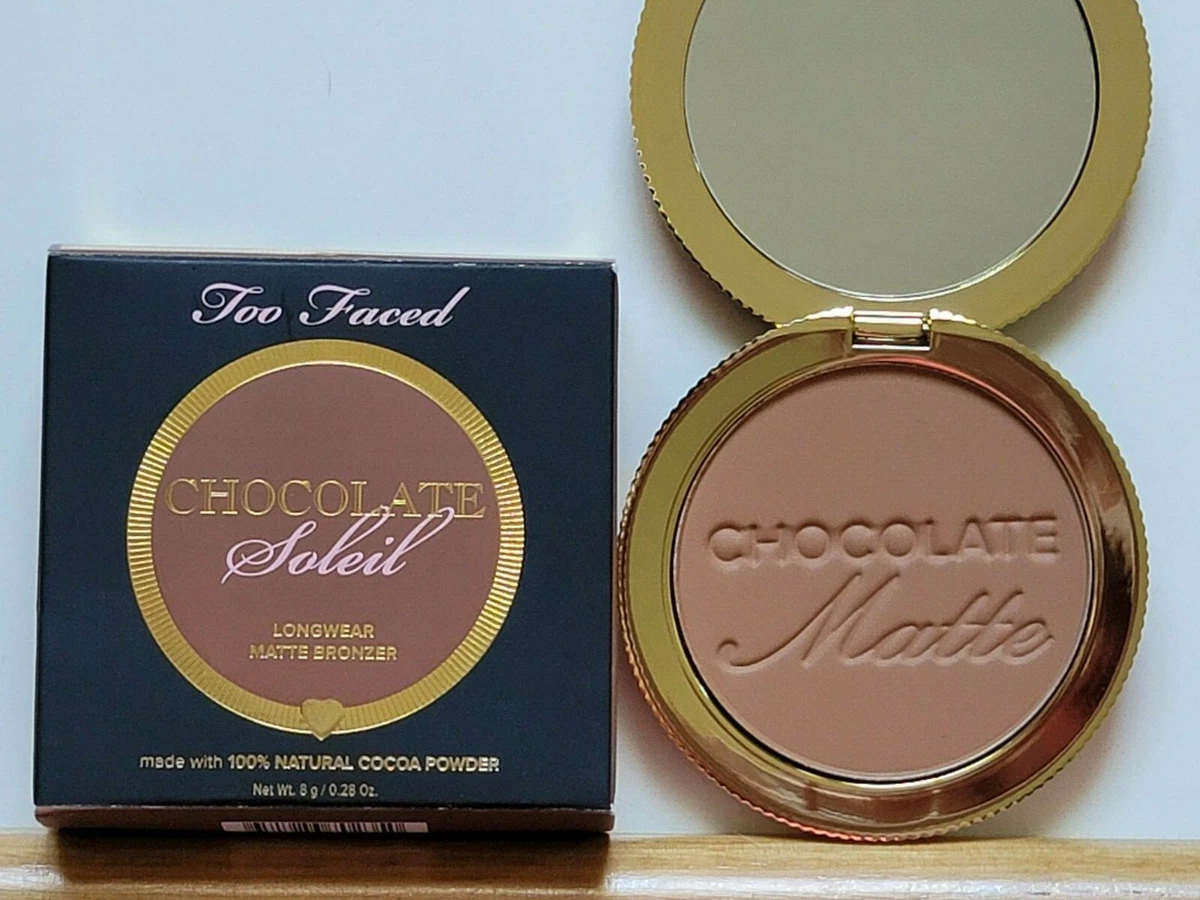 tvetydigheden Thrust amplitude Too Faced Chocolate Soleil Longwear Matte Bronzer (0.28 oz.) | eBay