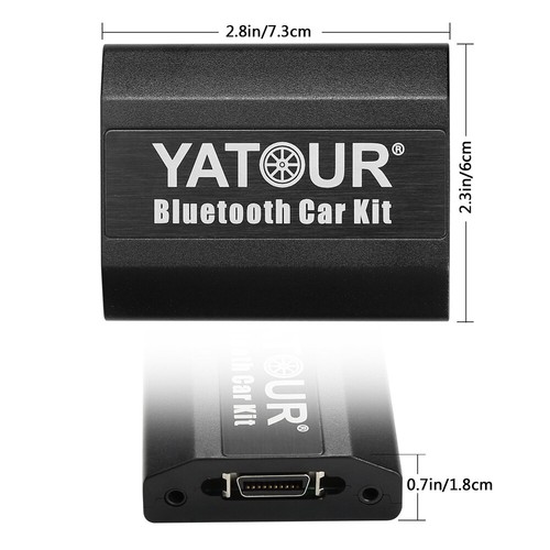 Yatour BTK Hands Free Call Bluetooth Car Kit Music CD Changer For Becker Radio - Picture 6 of 24