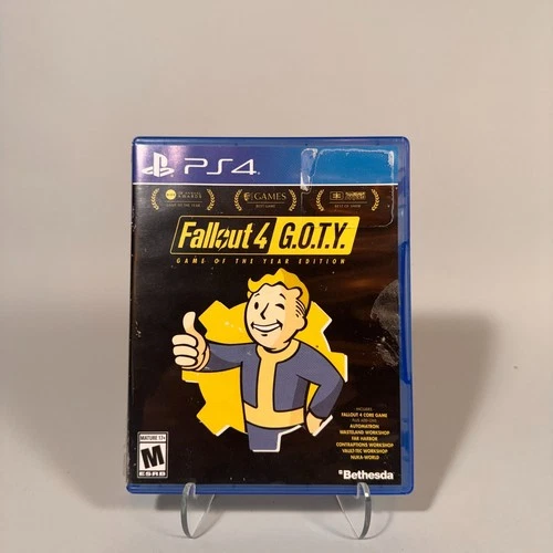 PS4 Bethesda Fallout 4 G.O.T.Y. Game of the Year Edition. Excellent. Ships Free!