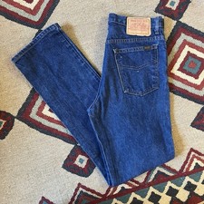 Vintage 80s Sears Roebucks Jeans Mens 31x33 USA Made Blue Denim