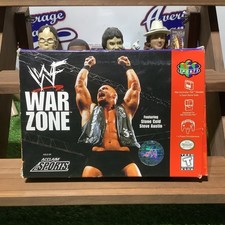 WWF War Zone 1998 Nintendo 64 - Cartridge & Box Only (Inner Box Torn)