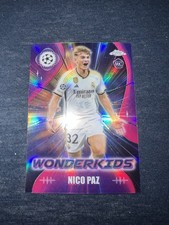 Nico Paz 2023-24 Topps Chrome UEFA Club Comp....