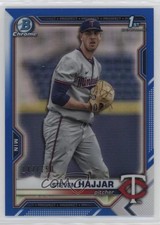 2021 Bowman Draft Chrome Blue Refractor 142/150 Steven Hajjar #BDC-161 0kz8