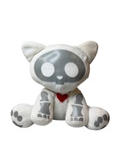 Skelanimals The Shadow Collection White Kit the Cat HTF RARE Hottopic 9"