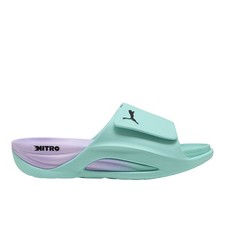 Puma X Hyrox Nitrocat Slides Mens Green Casual Sandals 40719701