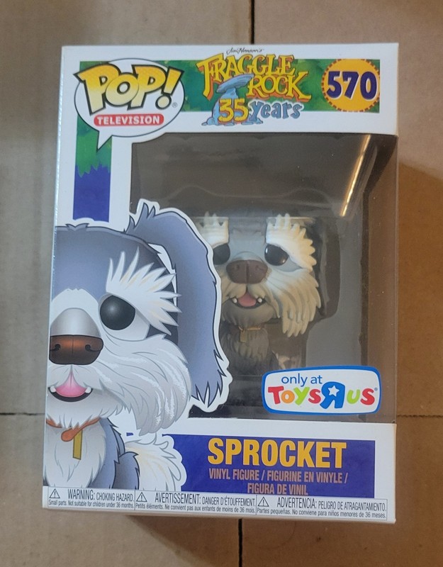 Funko Pop! Vinyl: Fraggle Rock Sprocket Toys R US (Exclusive) #570