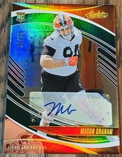 MASON GRAHAM 2025 ABSOLUTE ROOKIE SIGNATURE GREEN SPECTRUM RC AUTO /25