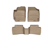 WeatherTech FloorLiner for 2009-2010 Hyundai Elantra - 1st & 2nd Row, Tan