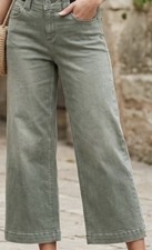 Democracy Ab Technology 6 Wide Leg green oliv...