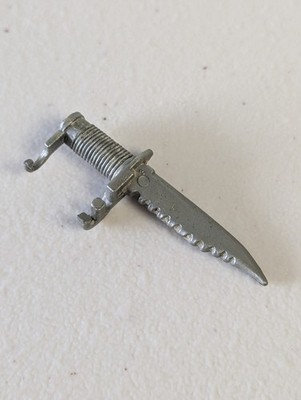 Vintage Rambo Fire Power Knife Bayonet Accessory Original 1985 Coleco Part