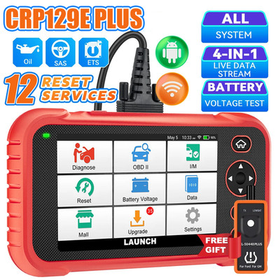 2026 LAUNCH CRP129E PLUS OBD2 Scanner Diagnostic Tool Full System Code Reader