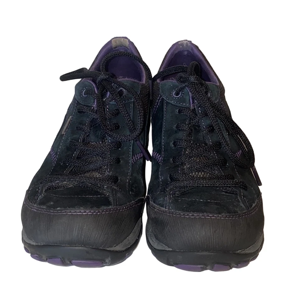 Dansko Paisley Black Suede Sneakers Size 38 / 8 - Image 4 of 4