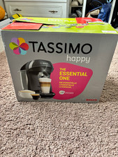Bosch Tassimo Happy TAS1002GB Capsule Coffee Machine, Digital 1400W Black