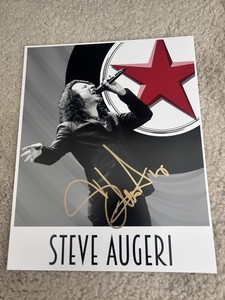 Steve Augeri Signed Photo Journey