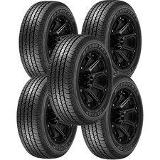 Qty 5 P26570r17 Dunlop Grandtrek At20 113s Sl Black Wall Tires Qty 5 P26570r17 Dunlop Grandtrek At20 113s Sl Black Wall Tires
