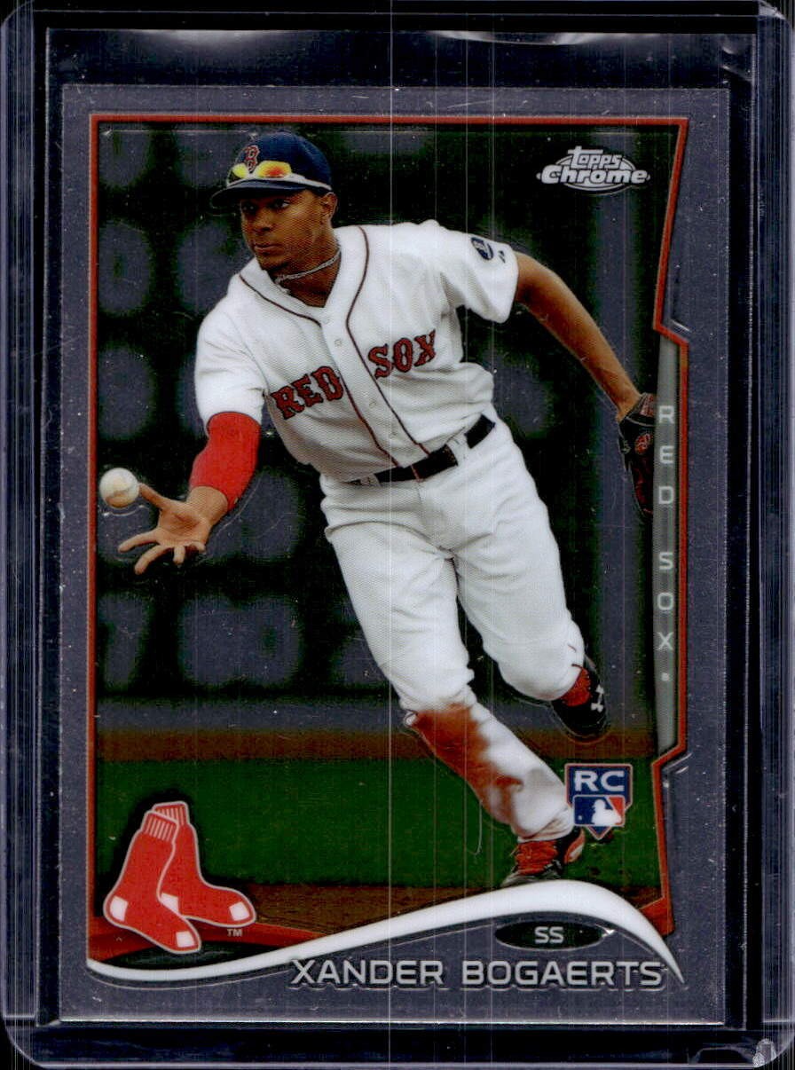 Xander Bogaerts 2014 Topps Chrome #25 Rookie