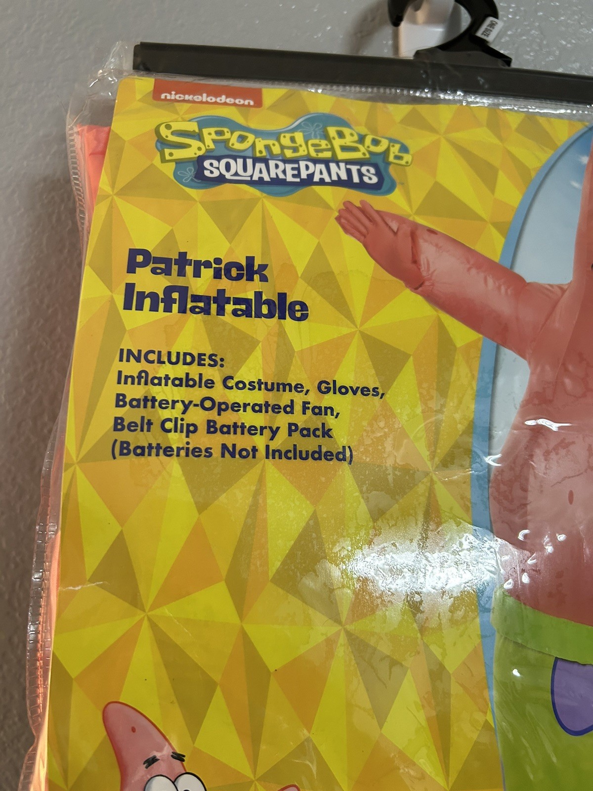 Spongebob Squarepants Patrick Inflatable Adult Ha… - image 2