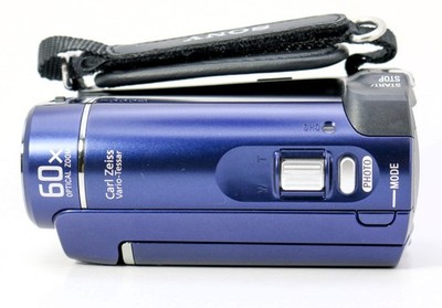 Sony Handycam DCR-SX41 Blue Camcorder 8GB – Carl Zeiss 60x Zoom