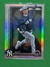 2025 Topps Chrome Baseball Lightboard Logo Base Variation Parallel #39 Max Fried