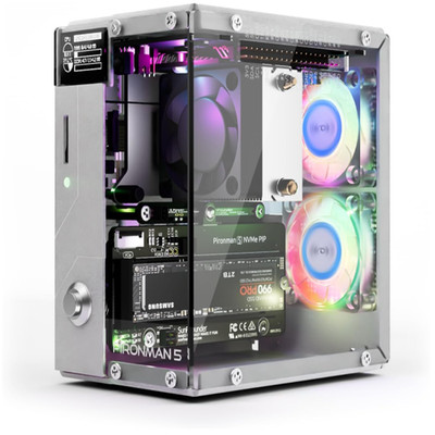 Pironman 5 Mini-PC-Gehäuse NVMe M.2 SSD PCIe 2.0