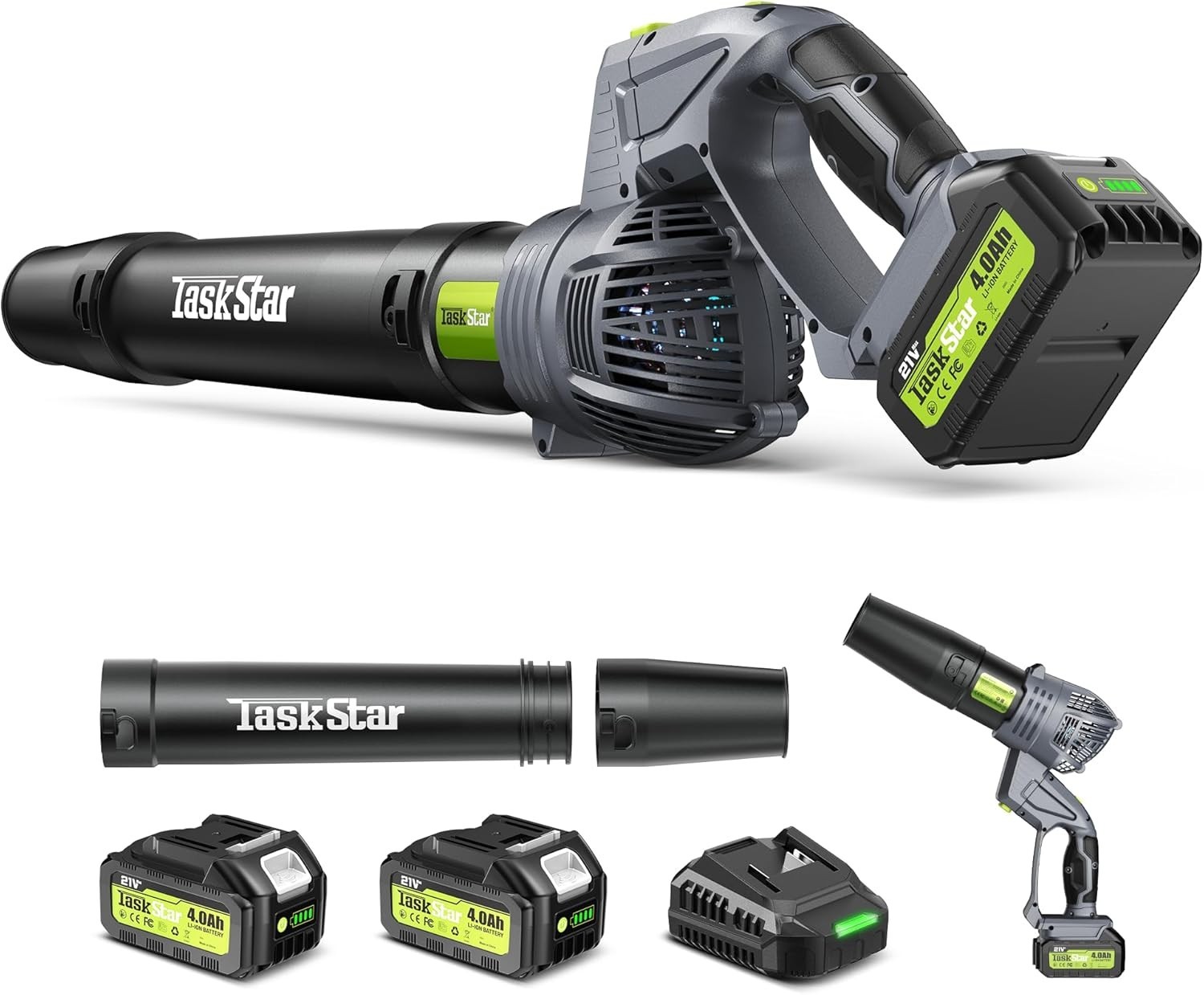 For Lawn: 550cfm Battery Electric Cordless Small Blower With