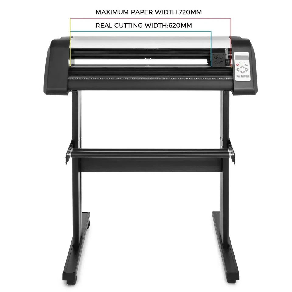 VEVOR Vinyl Schneideplotter 720mm Zeichen Plotter Hobbyplotter Folienplotter - Bild 3 von 4