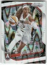 2025 Panini Prizm WNBA #120 Jordin Canada White Seismic Prizms
