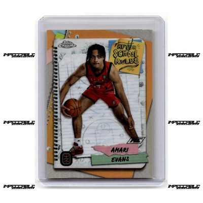 2023-24 Topps OTE - After School #ASR-1 Amari Evans Rookie REFRACTOR SP