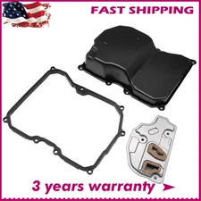 Transmission Oil Pan w/ Filter Gasket Kit For Golf Jetta Beetle CC Passat Rabbit