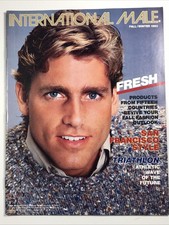 INTERNATIONAL MALE catalog Fall/Winter 1982-Gay Interest-Men Fashion Brian Quern