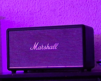 Marshall Stanmore III Lautsprecher Bluetooth Schwarz AUX RCA rechteckig